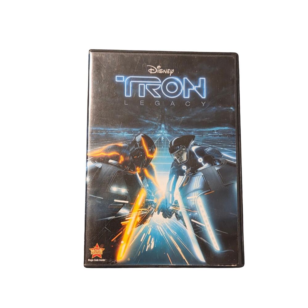 Tron: Legacy (2010) DVD Disney Sci-fi Action Adventure Jeff Bridges tested